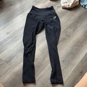 Gymshark Jet Black Performance Leggings